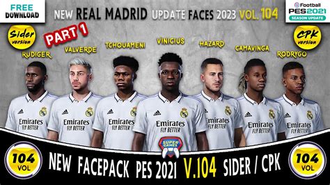 face pes 2021 real madrid